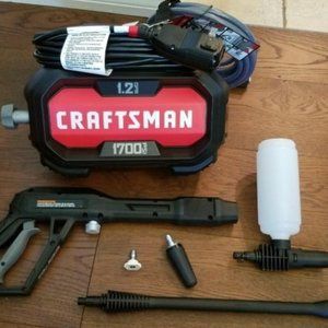 Electric Pressure Washer, Cold Water, 1700-PSI, 1.2-GPM, Corded